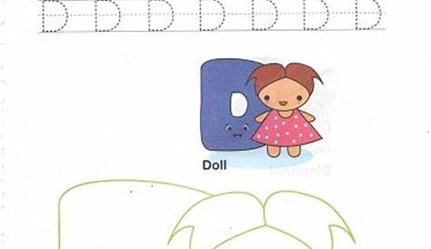 preschool worksheets letter d