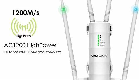 Mua WAVLINK AC1200 WiFi Extender,High Power Long Range Outdoor Wireless