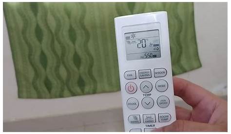 lg air conditioner manual remote control