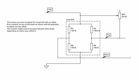 load cell simulator circuit diagram
