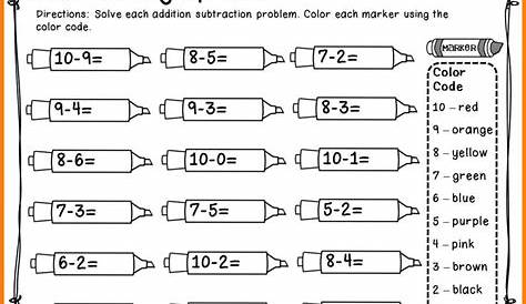 math problems worksheets for 1st graders