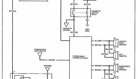 honda accord electrical wiring diagram