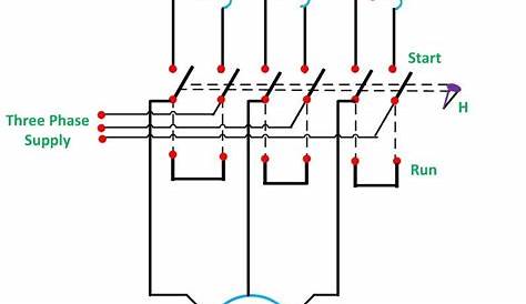 auto transformer starter control circuit