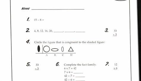 Free Mad Math Minutes Worksheets | Worksheets Samples