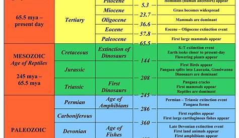 Geologic Time Scale 8Th Grade Science — db-excel.com