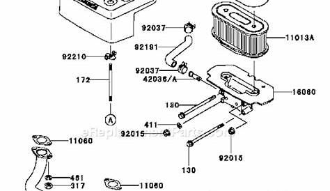 Kawasaki FH680V Parts List and Diagram - AS01 : eReplacementParts.com