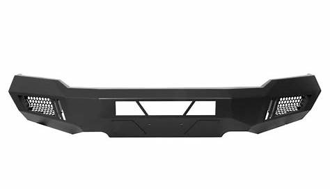 Spec-D Tuning Black Steel Front Bumper Guard Replacement for 2018-2019