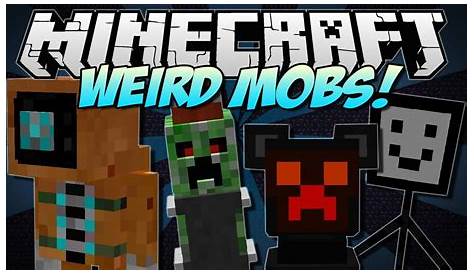 Minecraft | WEIRD MOBS! (10+ Crazy NEW Mobs!) | Mod Showcase [1.5.1