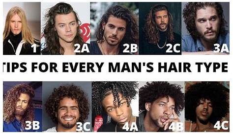 hair type chart men