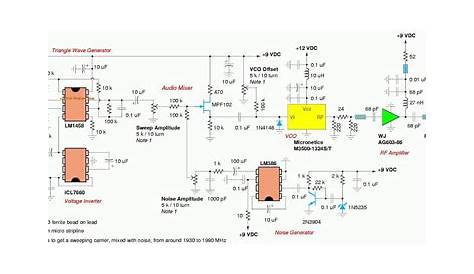 frequency jammer circuit diagram