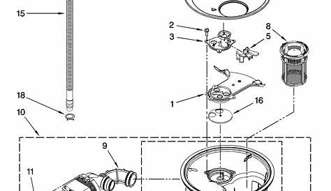 Kenmore Elite Dishwasher Parts Diagram - Heat exchanger spare parts