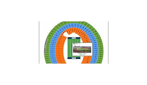 rams stadium seating chart