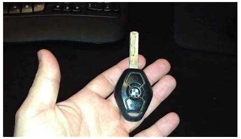 bmw 2006 x3 e83 key fob battery replacement