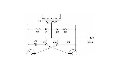 Electronic 12VDC To 120VAC Inverter Circuit Diagram | Electronic