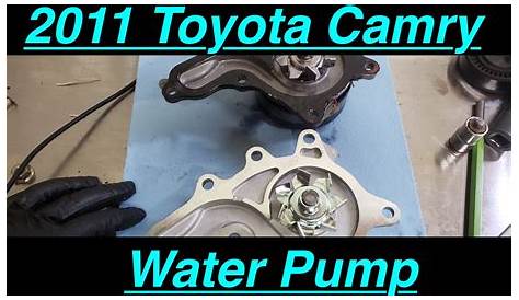 2011 toyota camry water pump replacement cost