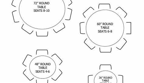 round table seating chart for 8