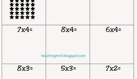 Multiplication Arrays And Repeated Addition Worksheets - Times Tables