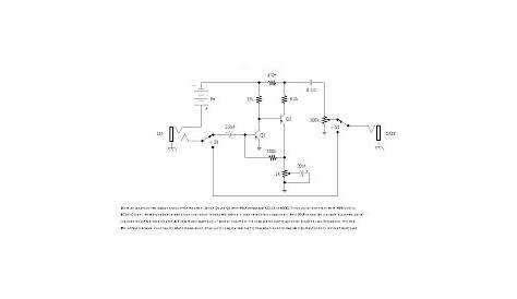 guitar flanger circuit diagram