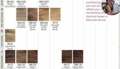 ion color brilliance toner chart