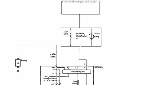 3 Wire Alternator Wiring Diagram - Diagram Stream