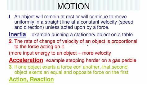 6th Grade Science: 4th Six Weeks (Wk 5) Motion & Forces Review & Assessment