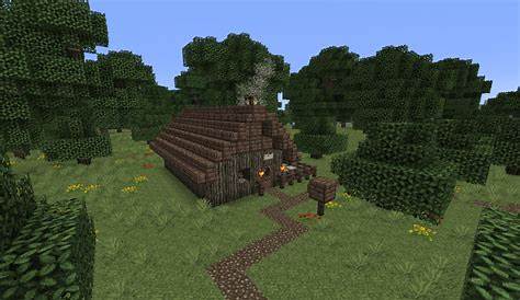 Minecraft Wood Hut