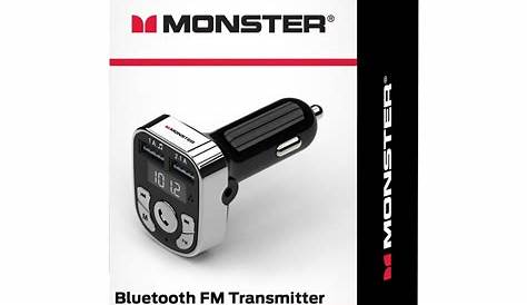 Monster Digital Black Bluetooth FM Transmitter Car Charger - Walmart.com