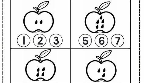 Apple Worksheets For Kindergarten - Printable Kindergarten Worksheets