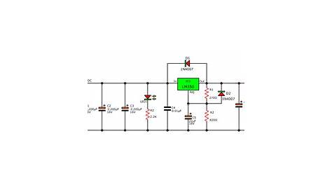 Microcontroller | Digital power supply circuit, 5V 3A using LM350 or LM323
