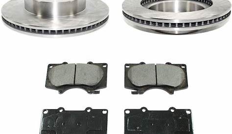2013 toyota tacoma brake pads and rotors