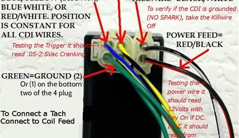 4 pin cdi box wiring diagram