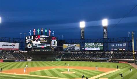 guaranteed rate field seating chart with rows and seat numbers