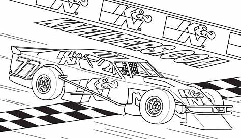 Race Car Printable Template