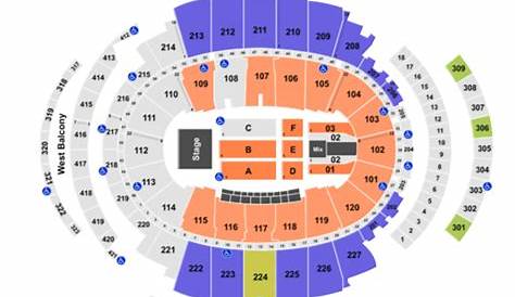 the theater at madison square garden seating chart