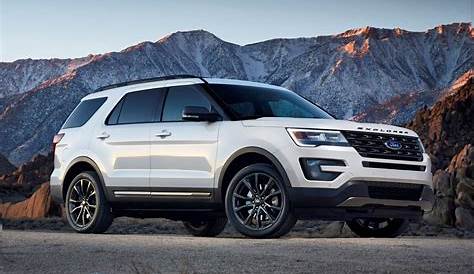 2017 Ford Explorer XLT Sport Pack Is High-Impact Styling Upgrade with Blacked-Out Trims, New LED