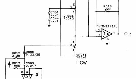 circuit analysis - Does anyone know how the low tone control of the