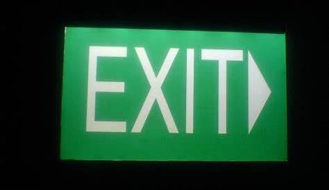Led Exit Sign Board at Best Price in Delhi, Delhi | J. M. ELECTRONICS