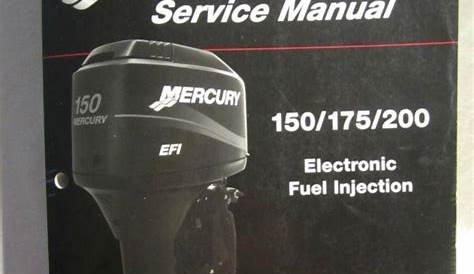 Sell 2002+ Mercury Outboard Service Repair Shop Manual 150 175 200 HP