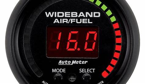 Auto Meter® 5978 - ES Series 2-1/16" Wideband Pro Air/Fuel Ratio Gauge