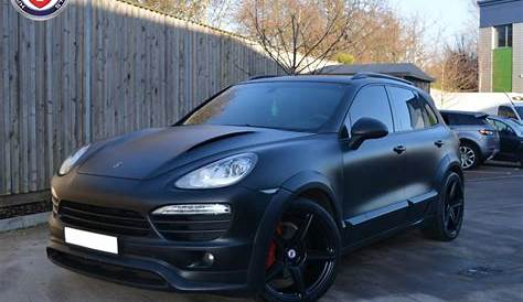 Porsche Cayenne Turbo fitted with HRE TR45 forged alloy wheels