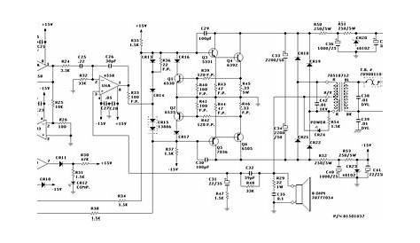 5 channel audio amplifier circuit diagram