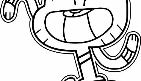Amazing World Of Gumball Coloring Pages To Print at GetColorings.com