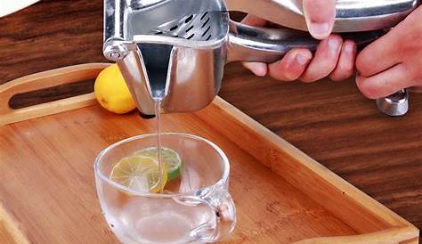 Manual Stainless Steel Citrus Juicer Lemon Lime Orange Fruit Hand Press