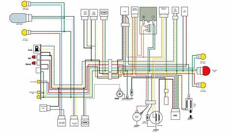 honda xrm headlight wiring diagram