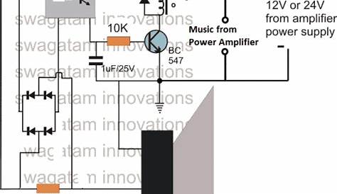 amplifier protection circuit diagram