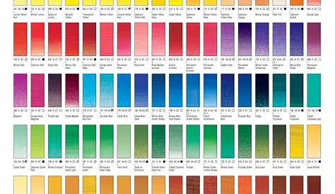 Oil Paint Color Value Chart - Paint Color Ideas