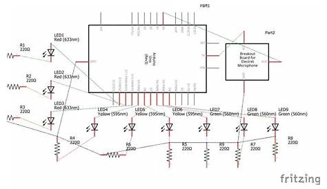 simple sound sensor circuit diagram