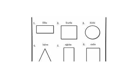 geometric shapes 3rd grade worksheet
