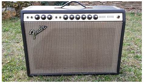 Photo Fender Deluxe Reverb "Silverface" [1968-1982] : Fender Deluxe