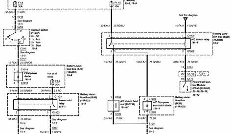 ford 7 way wiring diagram